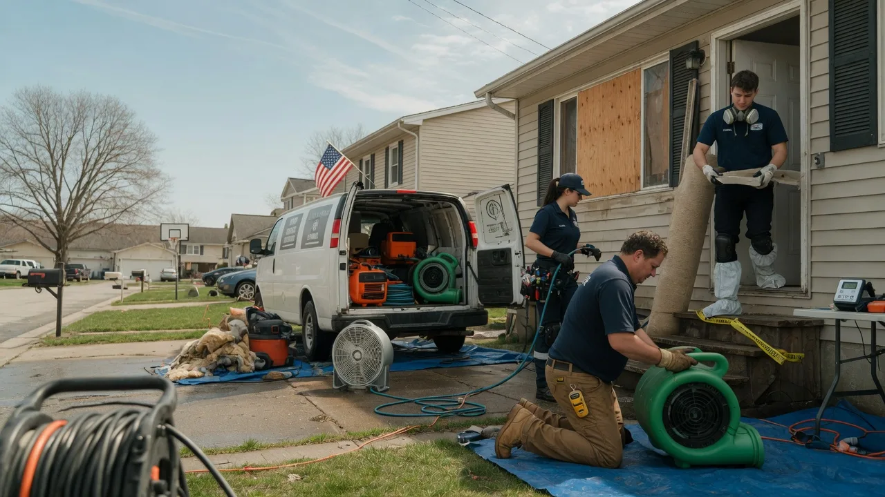 Water Damage Restoration in Davidsville, PA near me